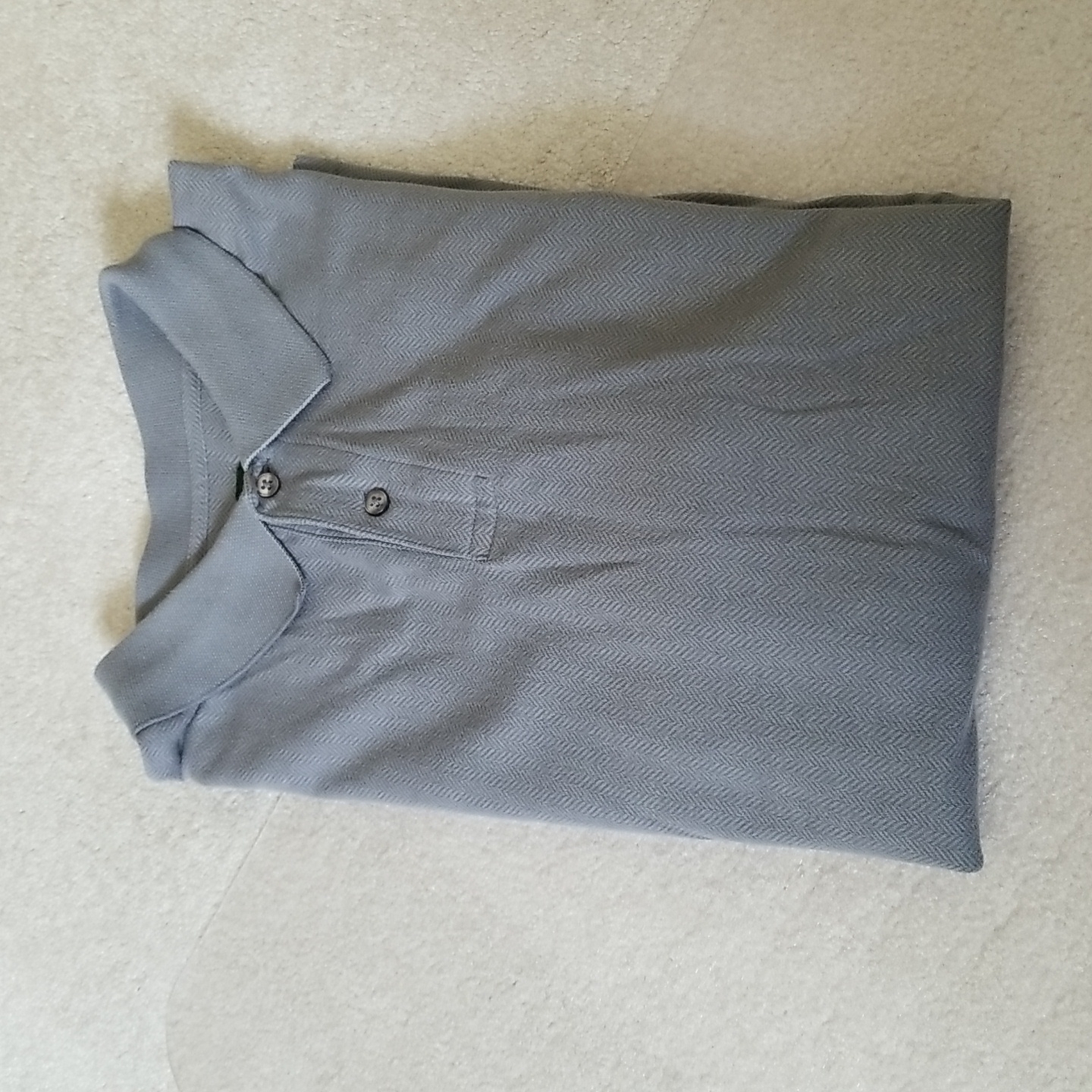 David Taylor Grey Polo Xl